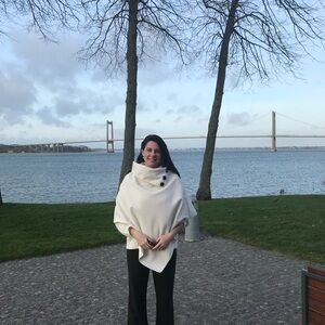 RWhite  Off-Shoulder shaw with Button Detail